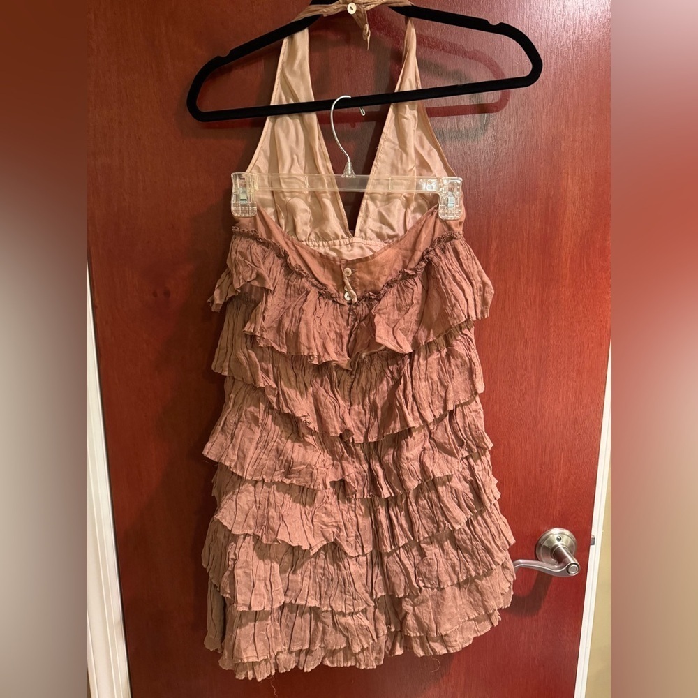 Elizabeth & James Tiered Halter Dress Sz XS NWT - Picture 2 of 5